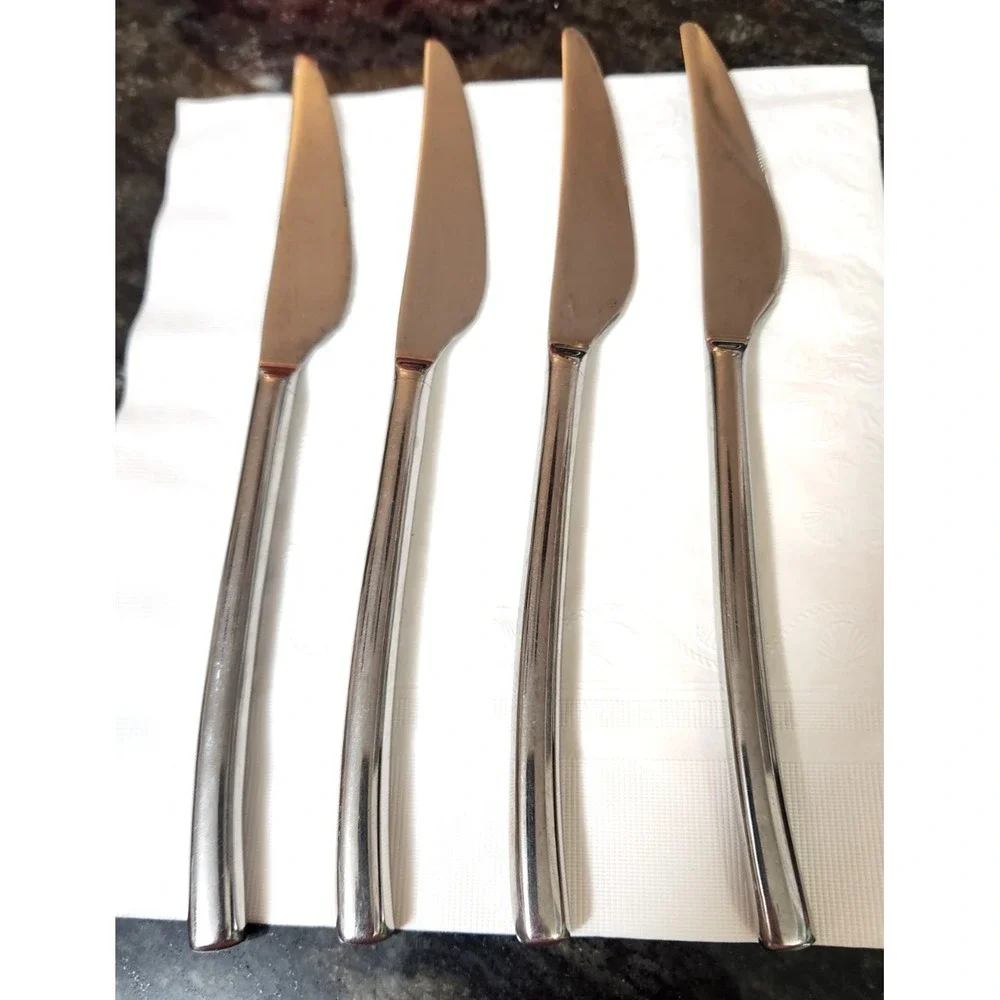 Zwilling J. A. Henckels OPUS Lot of 4 Dinner Knives 18/10 Stainless 9